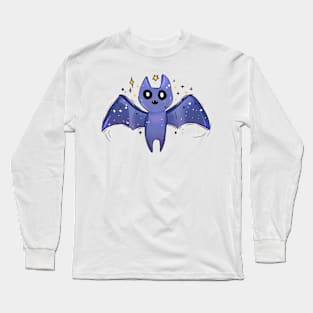 cute purple bat Long Sleeve T-Shirt